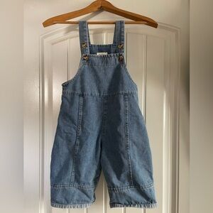 Fostered Collection denim overalls 3T